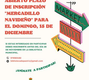 abierto plazo de inscripcion mercadillo navideño