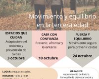 Talleres para la 3ª Edad. "Pasos seguros"