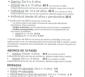 TEMPORADA PISCINAS 2026