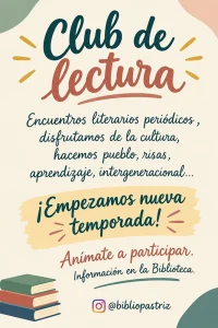 Club de lectura adultos