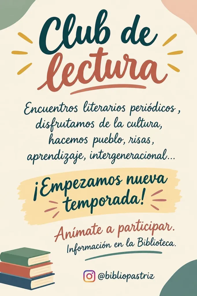 Club de lectura adultos